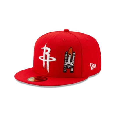 Sapca New Era Houston Rockets NBA Team Describe 59FIFTY Fitted - Rosii